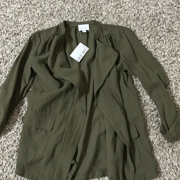 BNWT. Women’s Nine West draped utility jacket - Picture 1 of 7